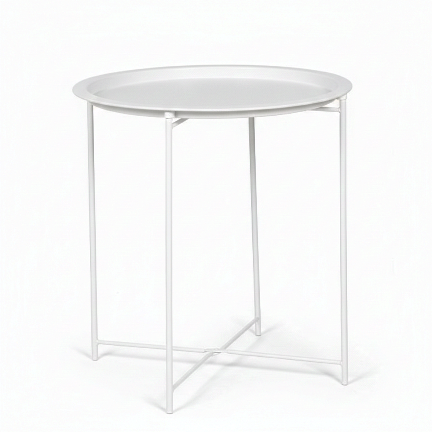 Multi Purpose Metal Round Folding Table