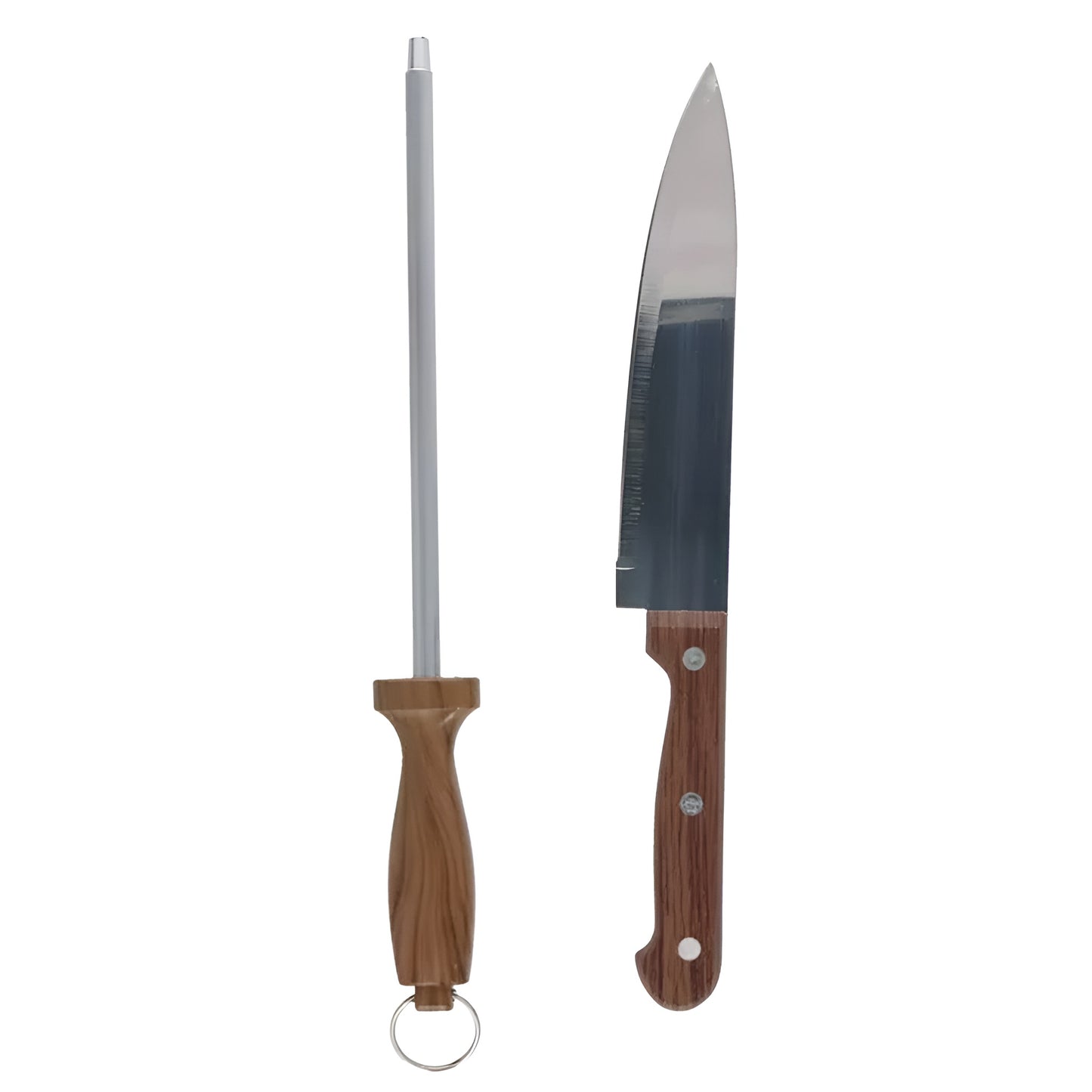 BBQ Knife & Sharpener set