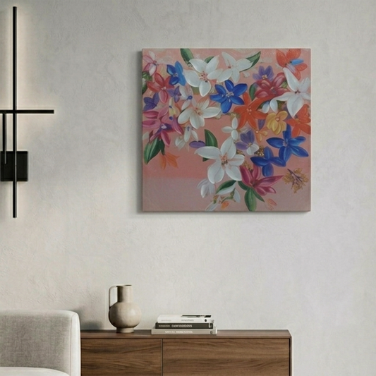 Flower Canvas 80x80cm