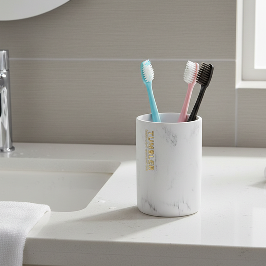 Marble Toothbrush Holder
