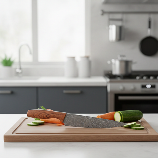 Chef Knife Stone  Stainless Steel