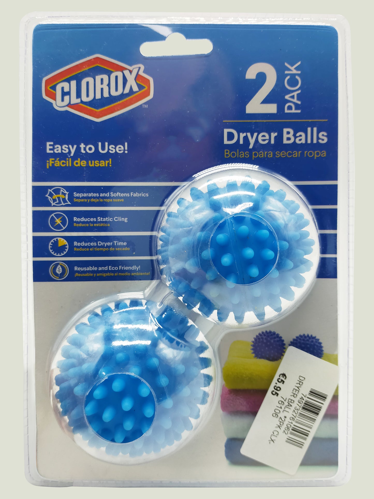 2 Pack Dryer Balls
