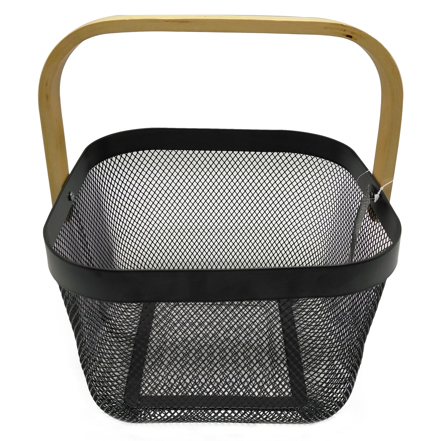 Mesh Tote with Bamboo Handle